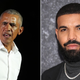 Photo credits: Left: Barack Obama (Joe Raedle/Getty Images) Right: Drake (Mike Marsland/WireImage/Getty Images)